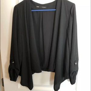 Maurices XL Cropped Black Blazer